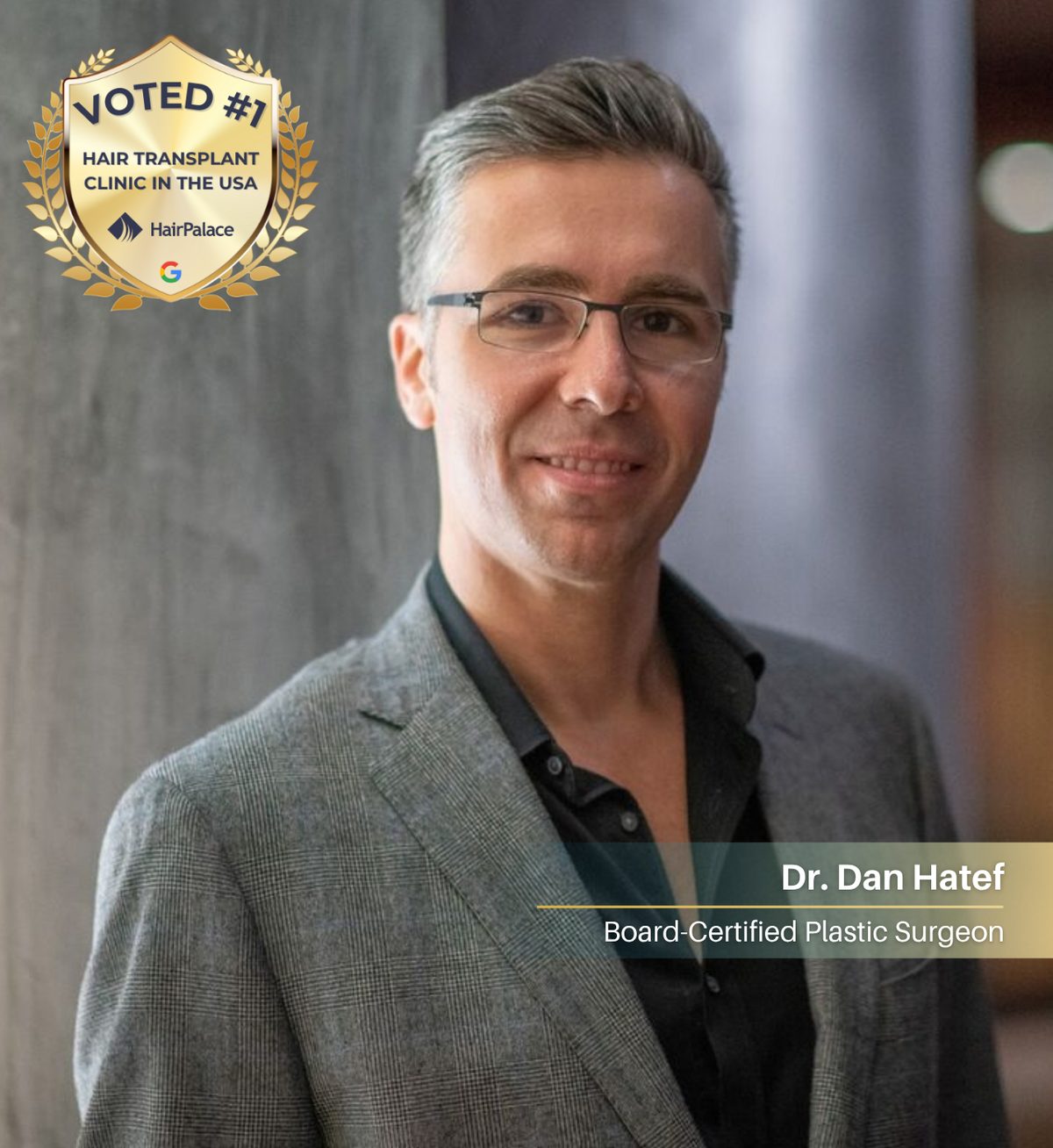 Dr. Dan Hatef, surgeon at Nova Medical Hair Transplant Tennessee in Nashville