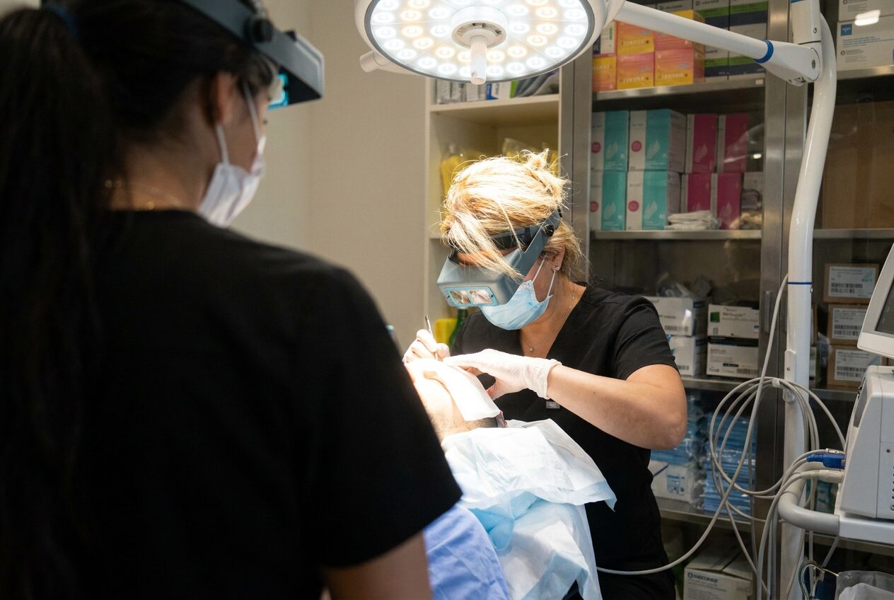 Eyebrow transplant consultation in Nashville, Tennessee